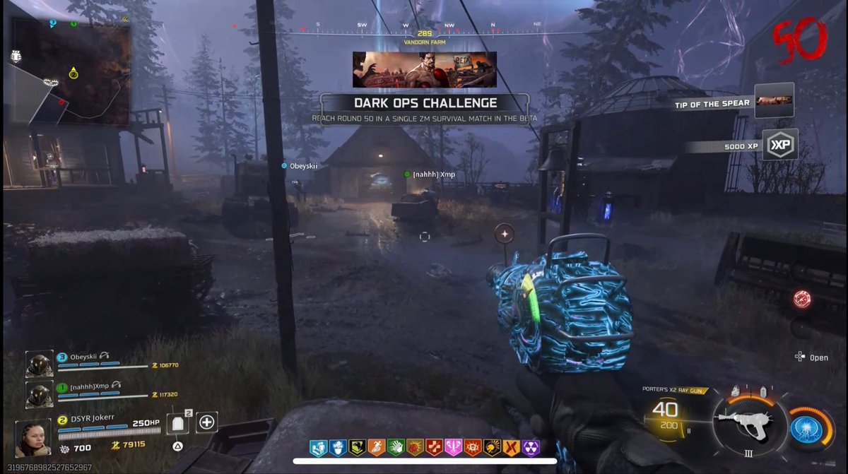 eecoys's tweet image. Round 50 completed 🫡 @TimTheTrademark @Obeyskii #CallofDuty #BlackOps7beta #zombies