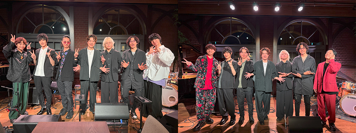 “良質な音楽”と多彩なアレンジ，ゲスト歌唱も交えた「あんスタ！！」ESバンドの奥深い世界 ――9月6日，7日公演レポート＆出演者コメント

4gamer.net/games/440/G044…

9月6日：ESバンド×小林大紀さん＆草野太一さん
9月7日：ESバンド×梶原岳人さん＆野島健児さん