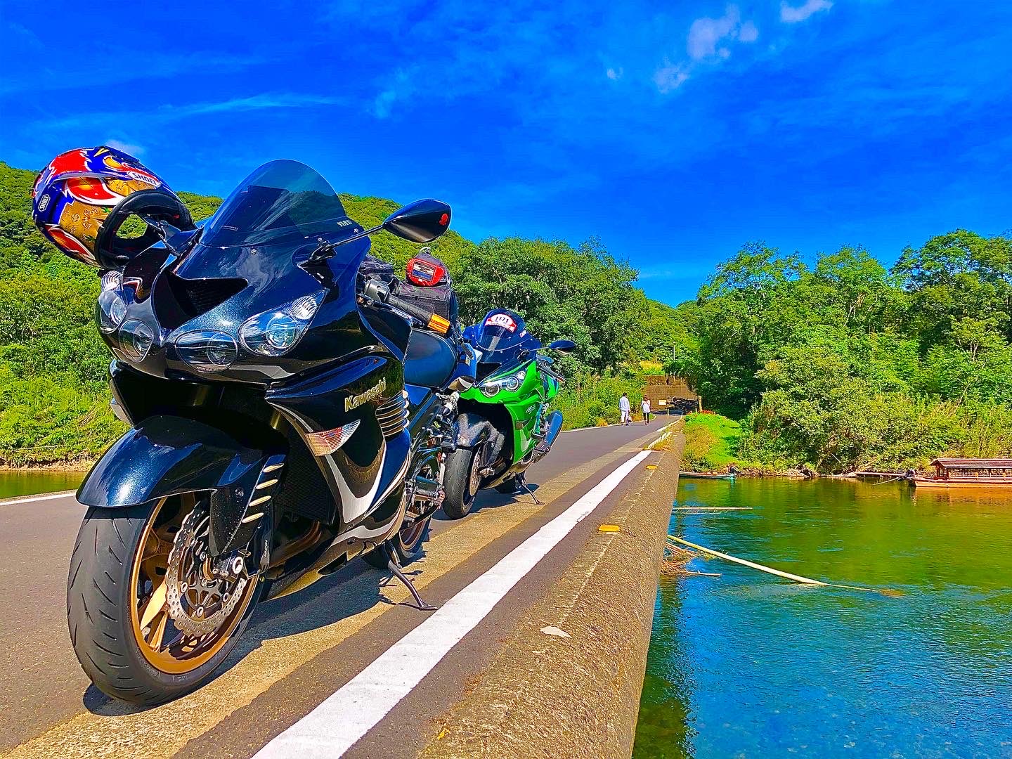 ドレミ様【リピーター様11点おまとめ】 とよまる＠Ninja ZX-14R HG / 白山比咩神社のお守りが届いた
