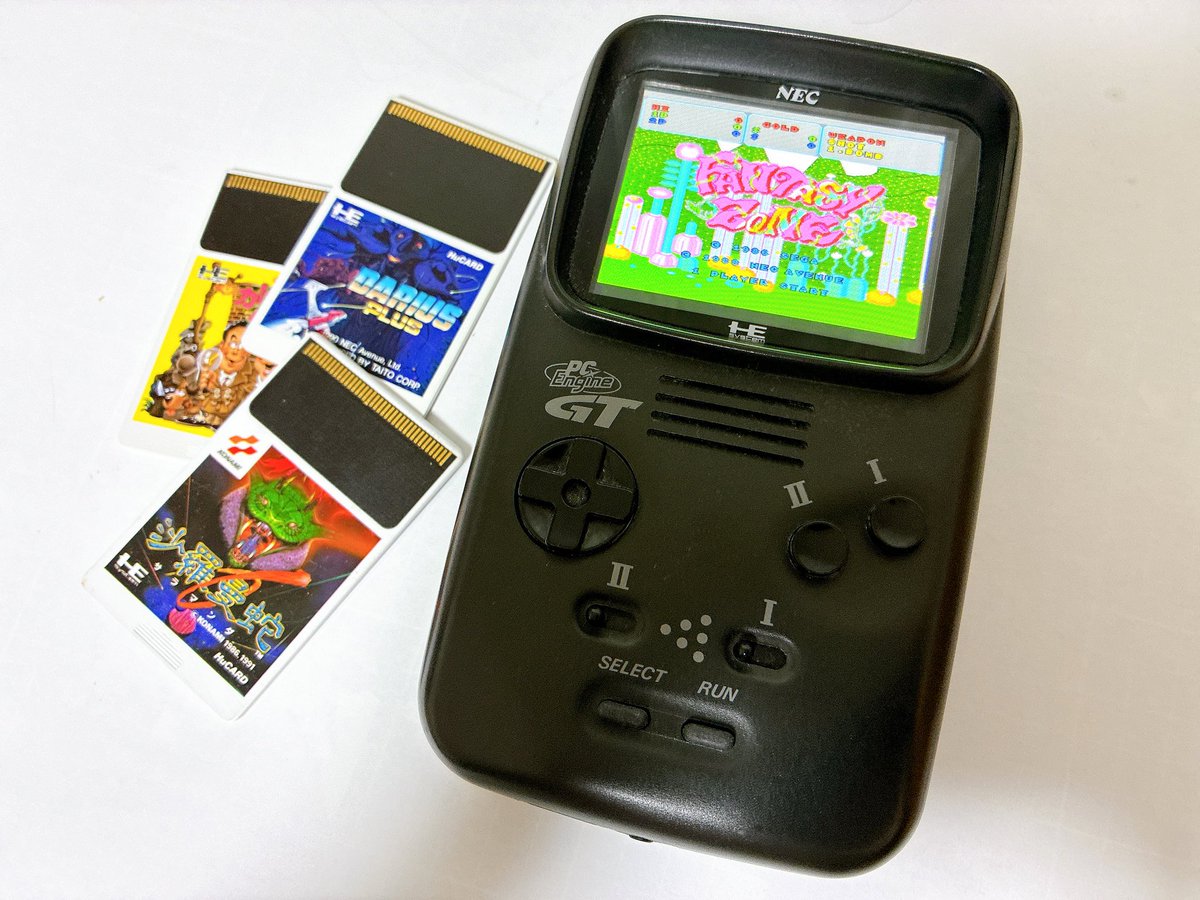 StoreSmartmart's tweet photo. PCエンジンGTで休憩中
画面が大きくきれいになって
お手軽にアーケード気分を満喫✨

息抜きに最高ですね☺️ https://t.co/xH01vkiFzk