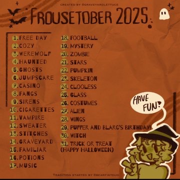 Disconnect040's tweet photo. Day 3- Werewolf w/Droid 

I had to do it to em’ 
#frousetober2025 
————
#frousetwt #frouse https://t.co/DKvheYICsd