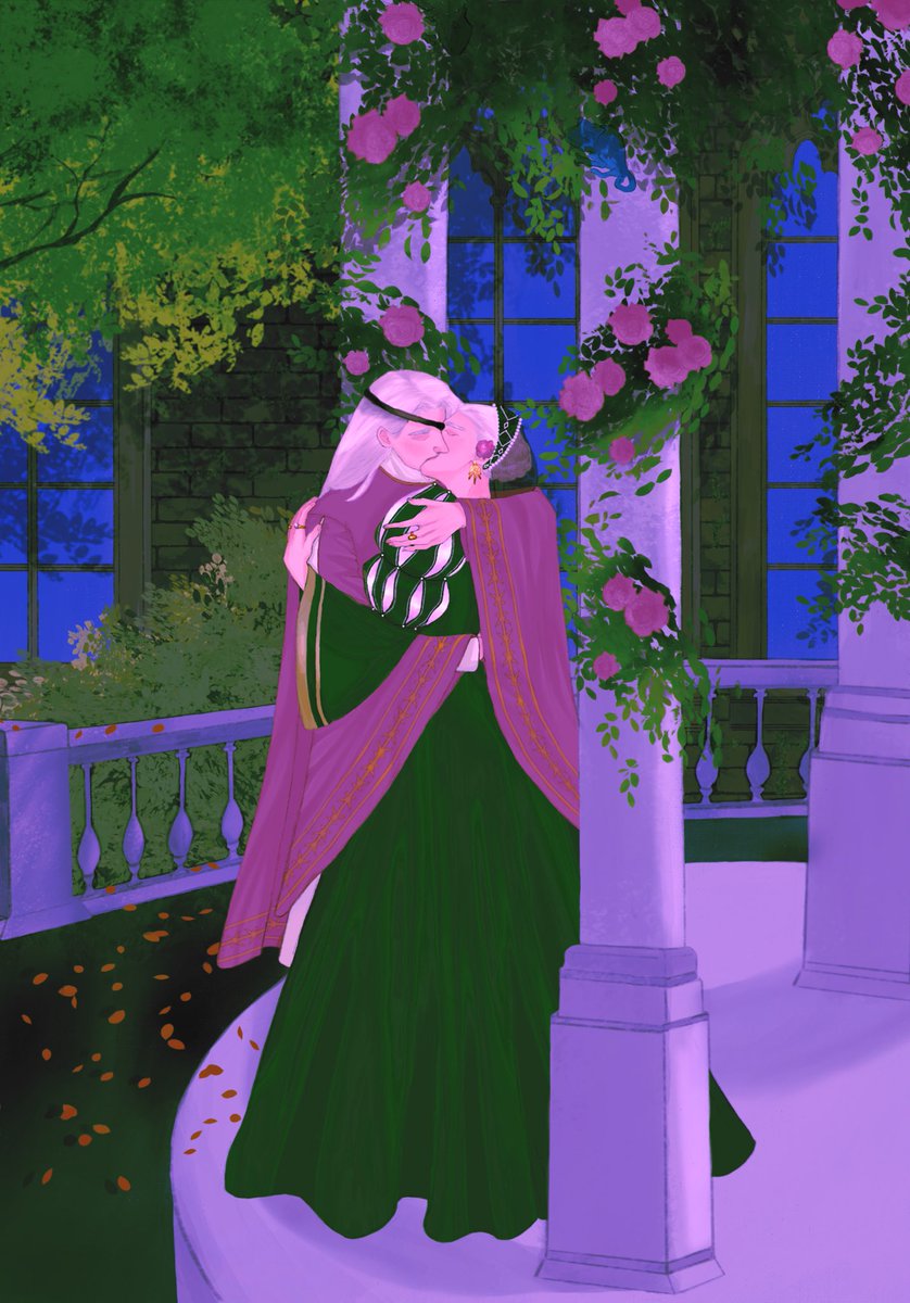 RanWakasaLover's tweet photo. Love in the garden🌹 #helaemond https://t.co/7XJElvTgOP