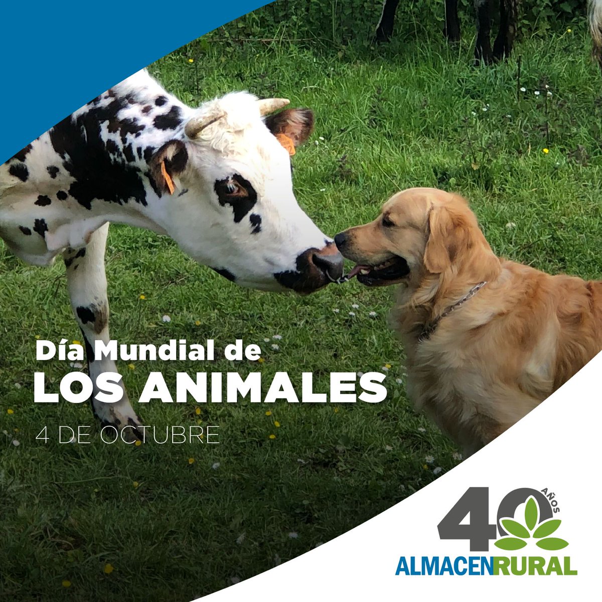 04/10 Día Mundial de los Animales 🐄🐎🐕🐈
#almacenrural #todoparaunpaisdecampo