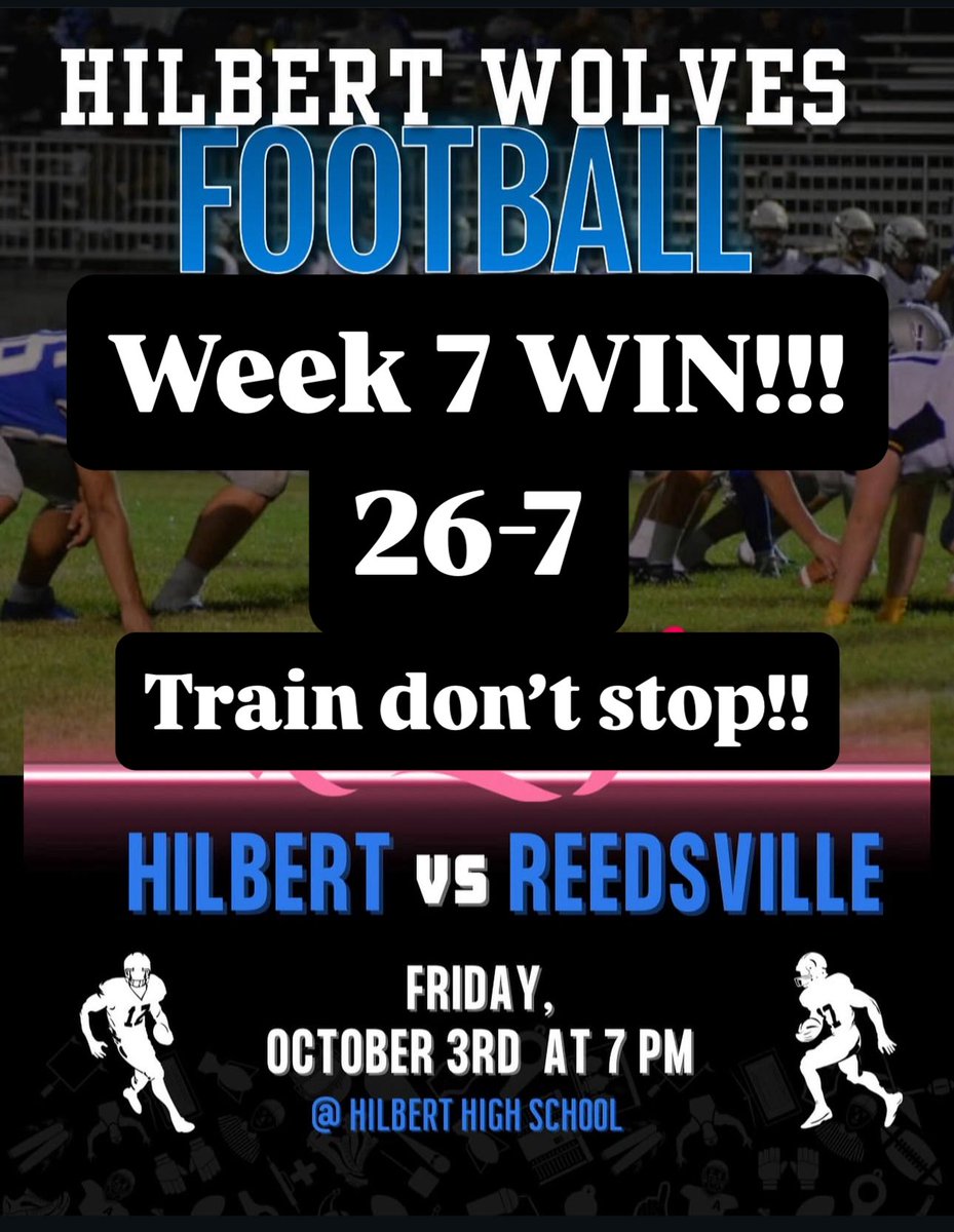 Huge week 7 win tonight!! On to the next!
#traindontstop #Grinding 

<a href="/bennet_schmitz/">b</a> <a href="/MJ_NFLDraft/">Mark Johnson</a> <a href="/TravisBOUND/">Travis Wilson</a> <a href="/PrepRedzoneWI/">Prep Redzone Wisconsin</a>