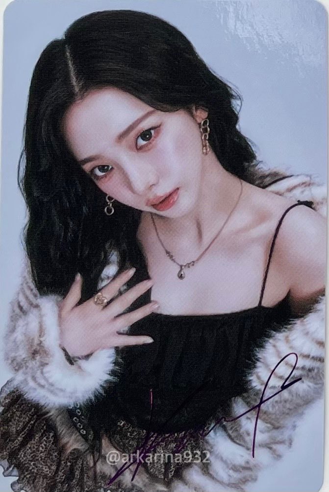 arkarina932's tweet photo. 2025 aespa LIVE TOUR aeXIS LINE JAPAN RANDOM TRADINGCARD SPECIAL #카리나 #KARINA https://t.co/wzJ5xGFkQt
