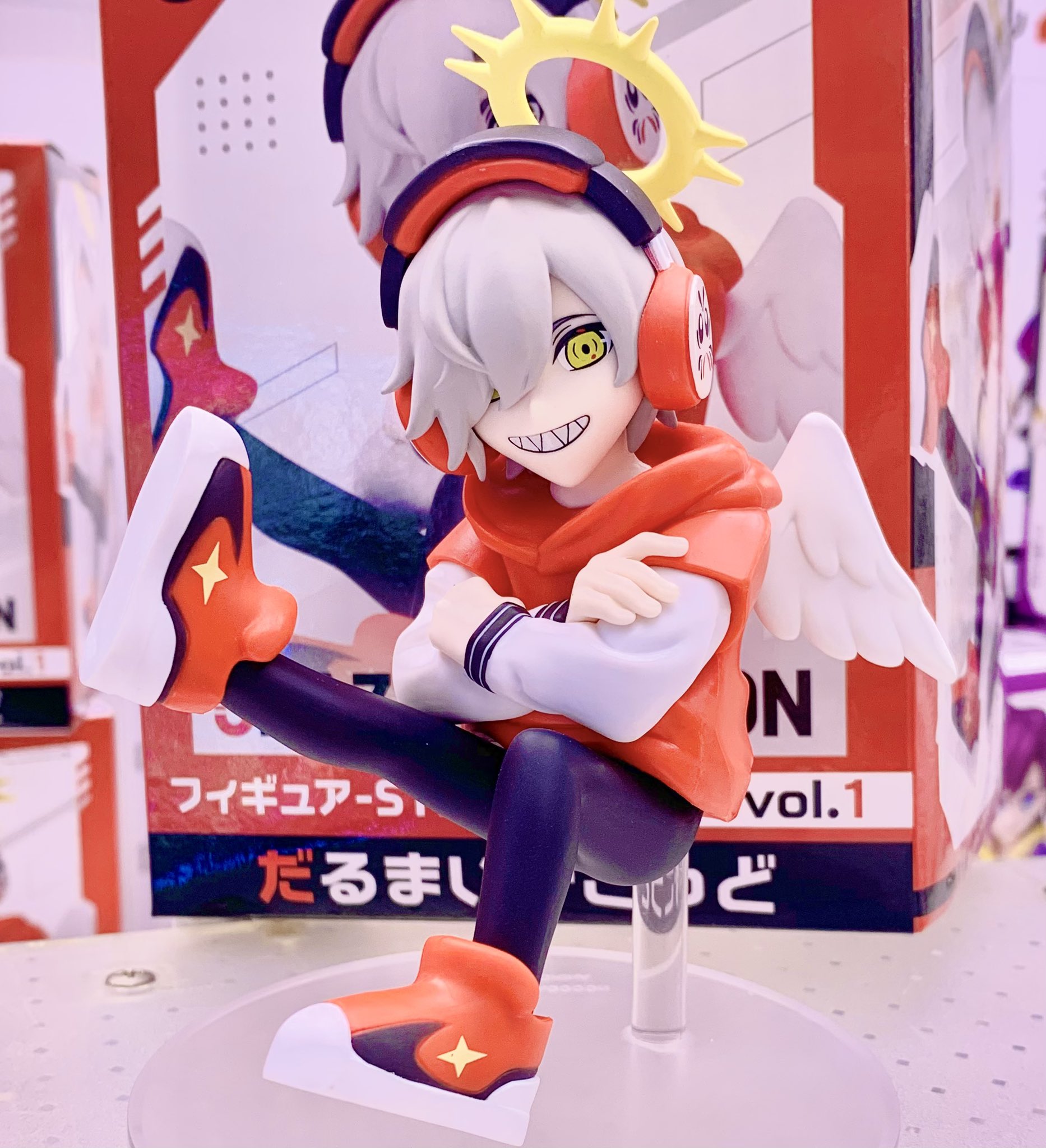 CrazyRaccoon gigo だるまいずごっど クッション