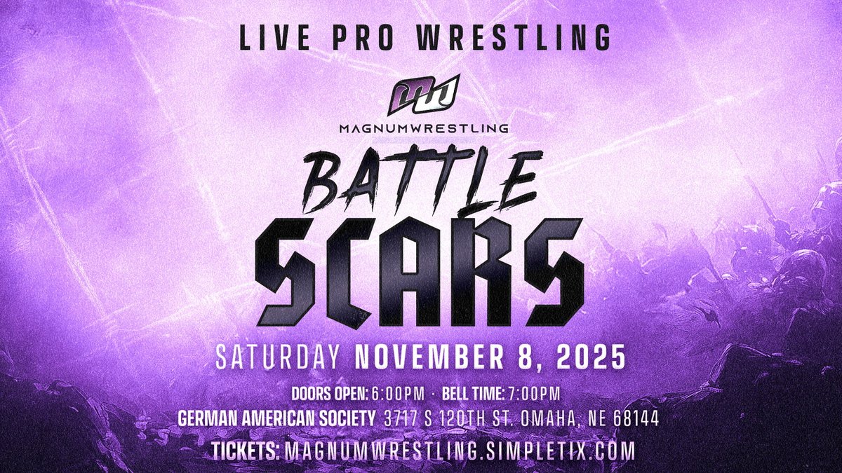 AND NEW!!!

Man, Over the Top was, in fact Over the Top. And now? 

Now we enter the reign of Your Mom’s Favorite Wrestler, Brandon Nytroe as Magnum champion! 

So much happened tonight that we’ll review later, but for now: tickets to next month, are LIVE

simpletix.com/e/magnum-wrest…