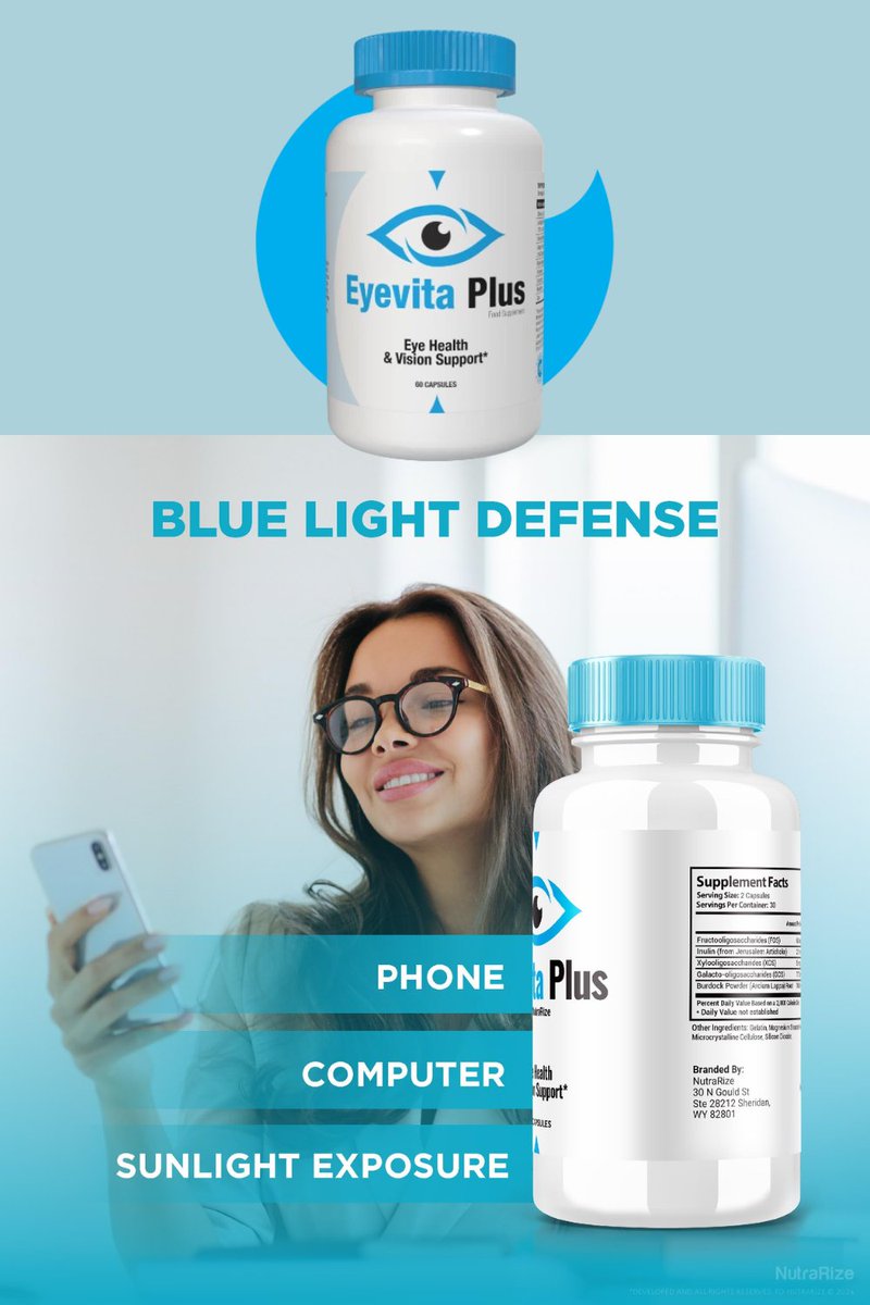xs2charlie's tweet image. Eyevita Plus stabilizes collagen and improves circulation, promoting overall eye health. Feel the difference with improved visual acuity and reduced fatigue.
#CollagenForEyes #EyeCirculation #VisionSupport #EyeVitaPlus #HealthyVision
Order Today:
sites.google.com/view/eyevita--…