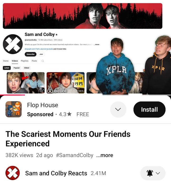 KDripps17's tweet photo. I'm so excited for "Hell Month" instead of "Hell Week" love your videos. 

@SamGolbach and @ColbyBrock https://t.co/8eSjEvrR6q