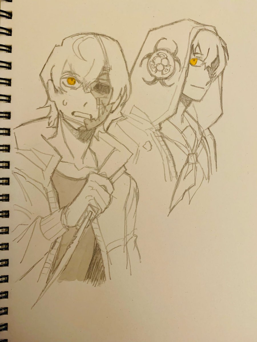 WolvZephyr's tweet image. Misc sketches, mostly on paper