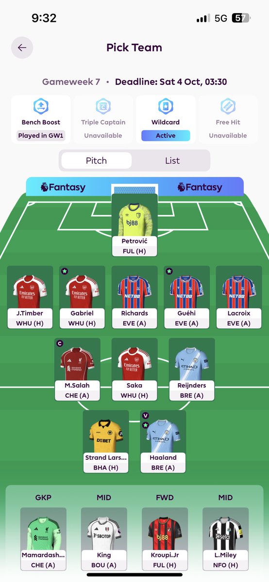 WC GW7 🔒

#fpl #WildCard
