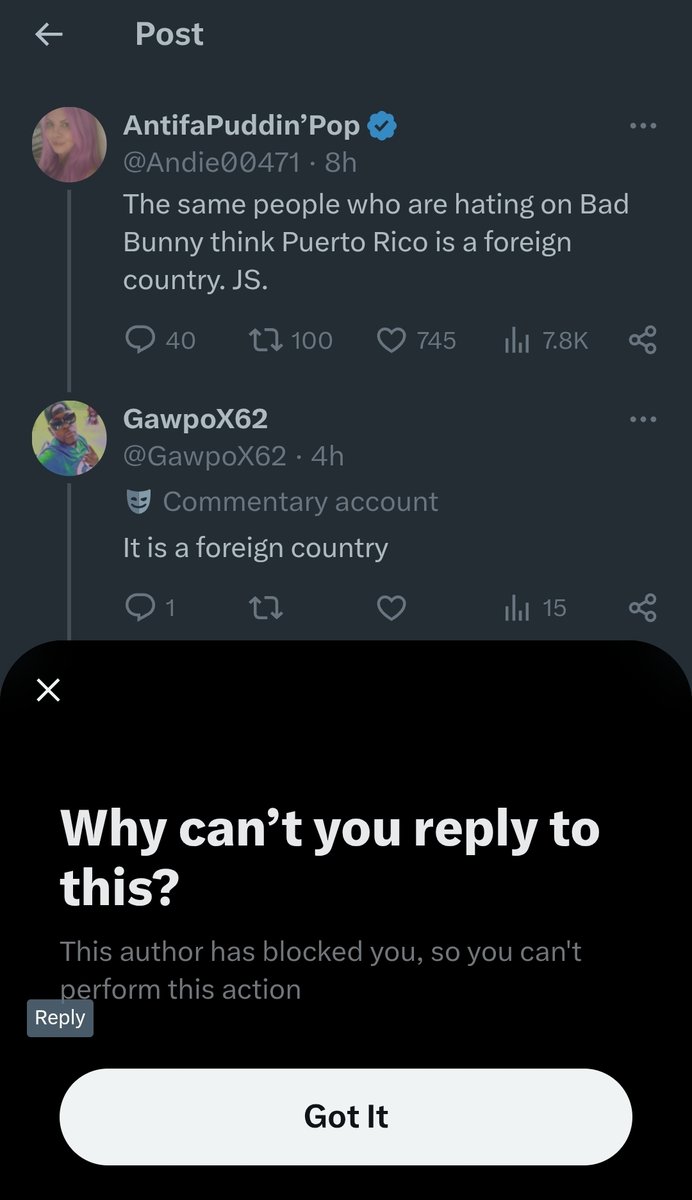 GawpoX62's tweet image. 🤷🏾‍♂️  All i said was, we is should 
#Denaturalization All #Puerto #Ricans and Send then Back to there island...