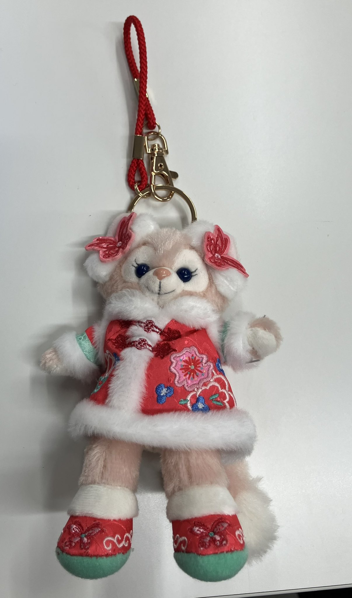 康　リーナベル　旧正月　ぬいぐるみss 香港ディズニー 旧正月 リーナベルssぬいぐるみ 写真発送