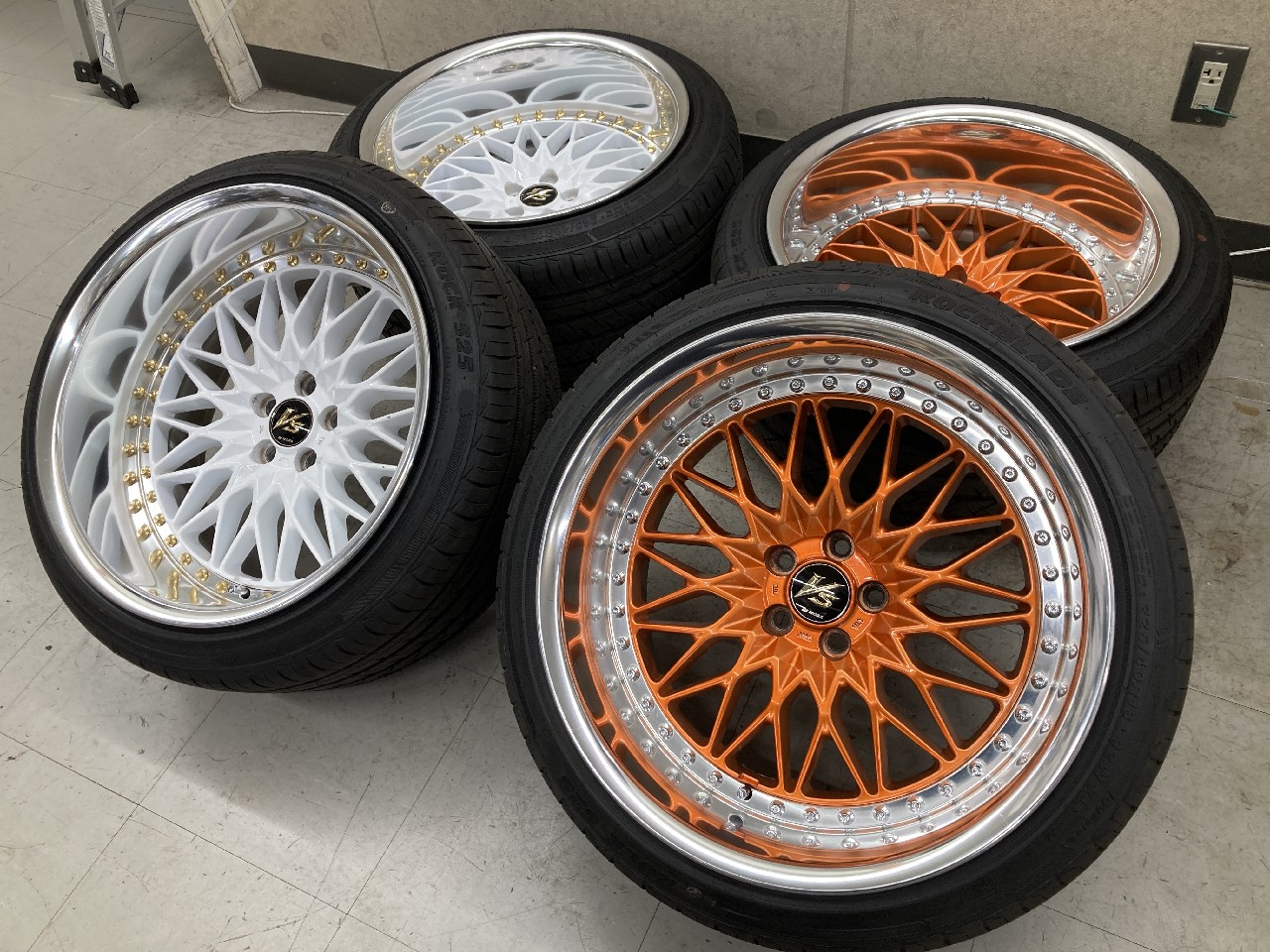 WORK VS-XV 18インチ kuhl ロックナットセット キャリパーカバー WORK VS-XV 18インチ kuhl ロックナットセット キャリパーカバー