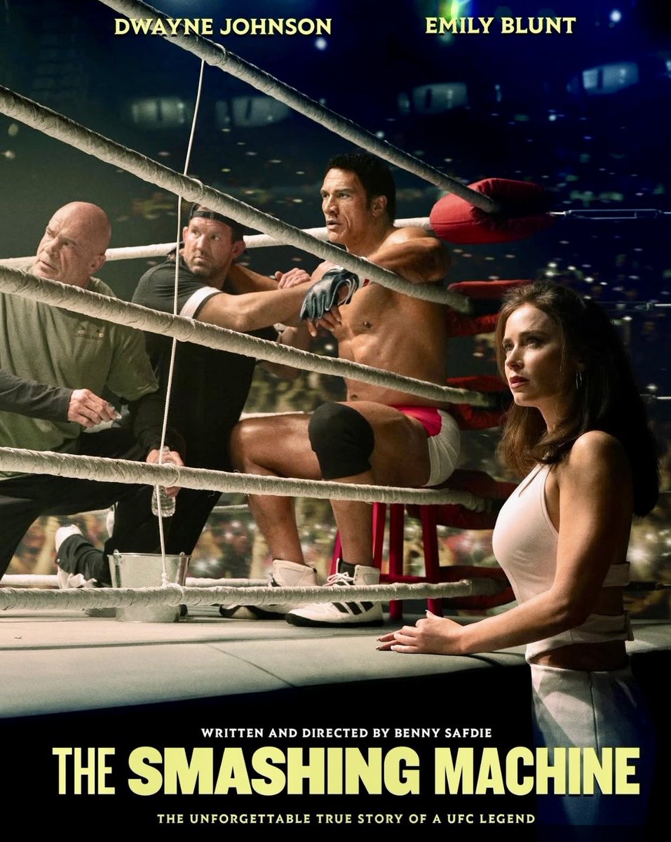 #AllGloryToGod. Just saw the movie #TheSmashingMachine. Award winning acting <a href="/TheRock/">Dwayne Johnson</a> &amp; Emily Blunt. American brotherly love story. Drama. Success = Focus &amp; No Distractions. Usyk &amp; Bader good acting. MMA, Pride &amp; UFC. Manuia. Aloha. #GoArmy! #Moana2. #UFCWhiteHouse. #GoDawgs!