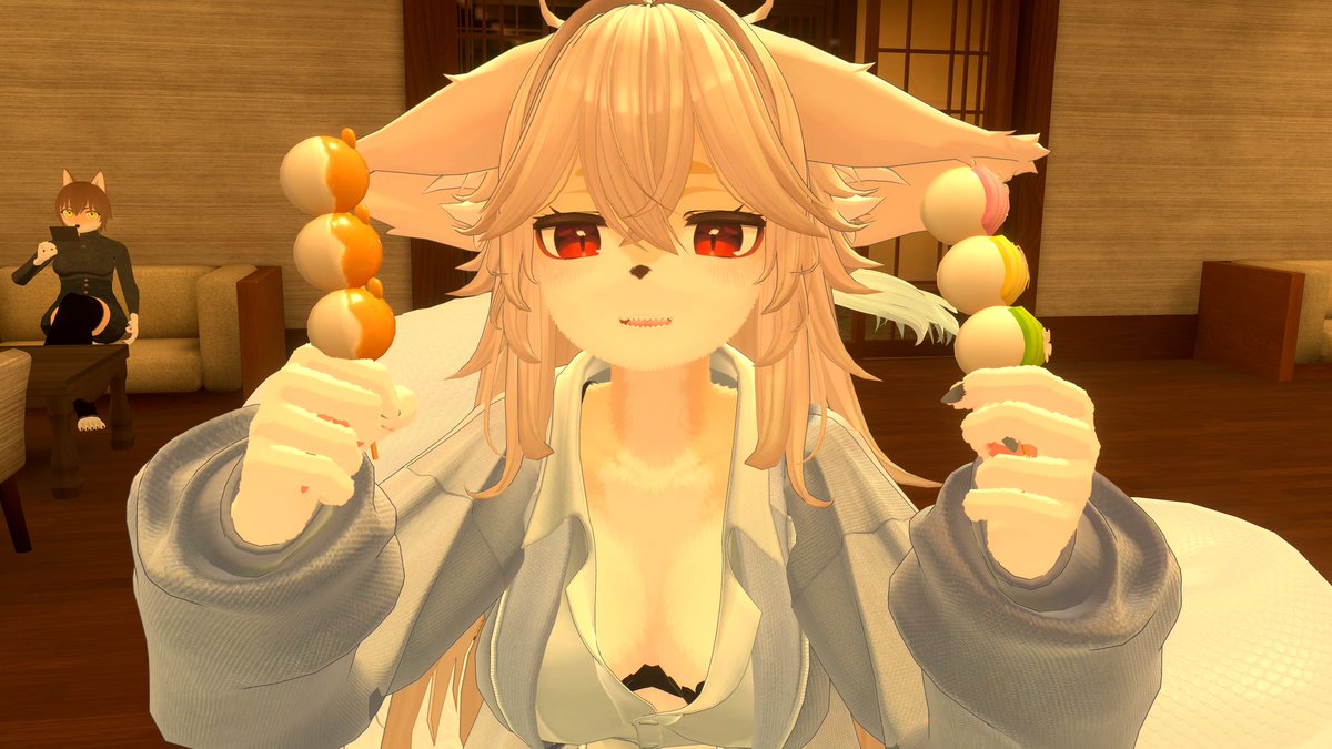 peng_acerola's tweet photo. #VRChat
これは団子めちゃすきなそうきち https://t.co/KCEFB0bKAJ