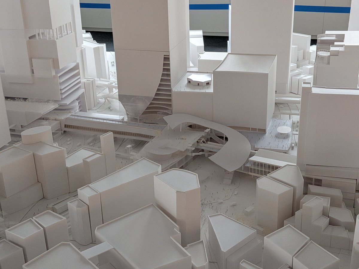 建築家・内藤廣氏が渋谷区に寄贈した1/200スケールの“渋谷駅周辺の広域