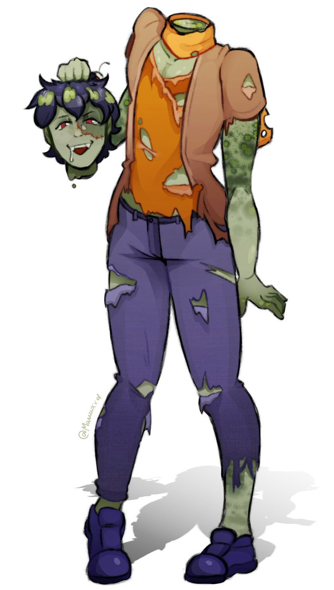 Why is Cakie so...moldy? Well that's what happened when he doesn't rebake him for time to time or he becomes Expired! 🍰🧟

Art by: <a href="/Manwxxq/">🔞Manw🔞 comms closed,,</a>
because i love their art so much 💕