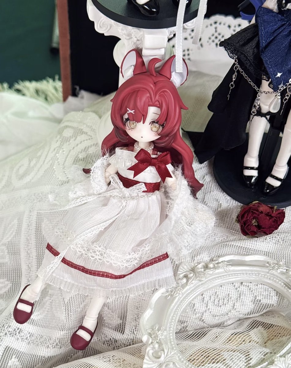 ♡coco✨ハンドメイドのフェレット☆アートドール ♡coco