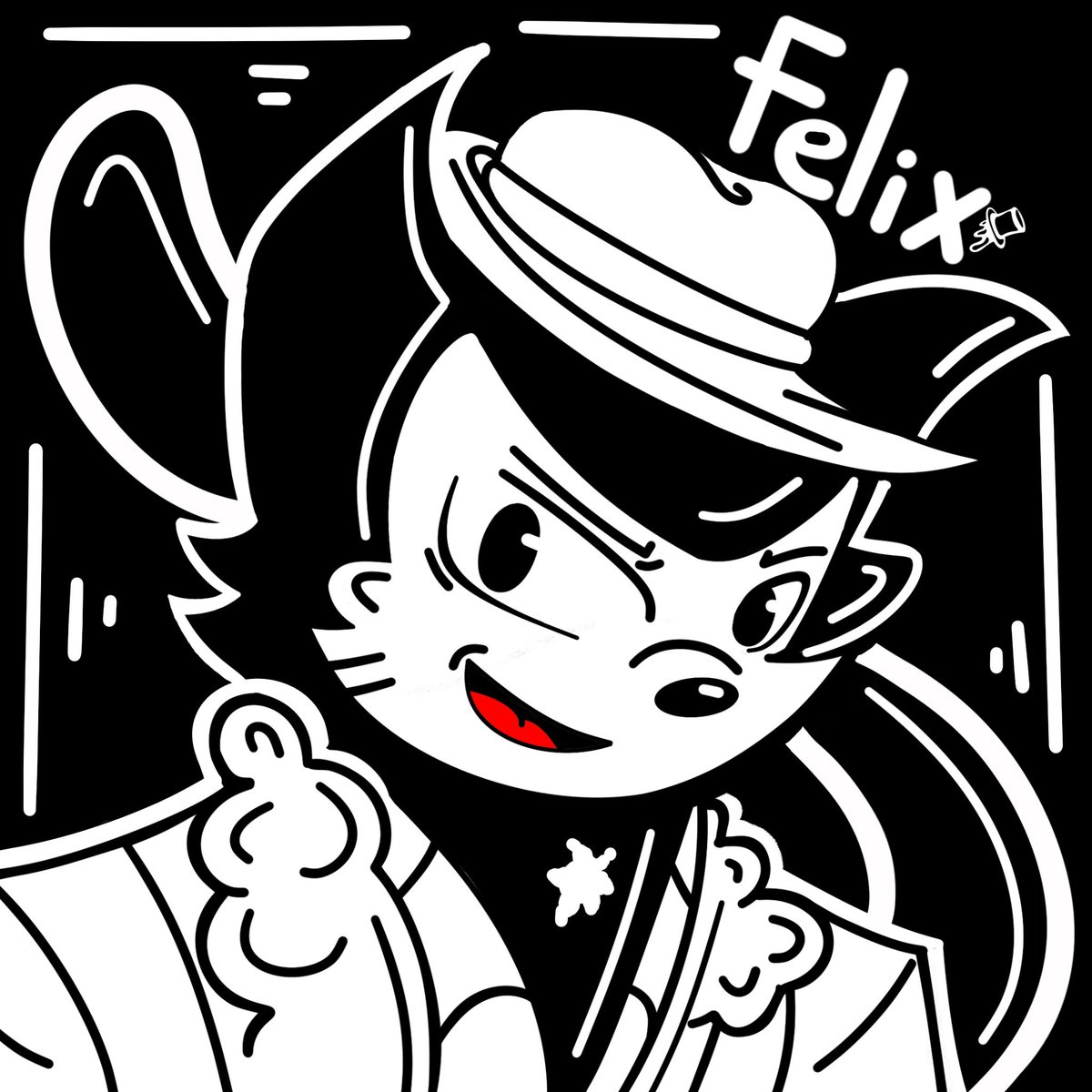 I love this art style sm MOTM! Bendy :D #mythofthemachine #bendy