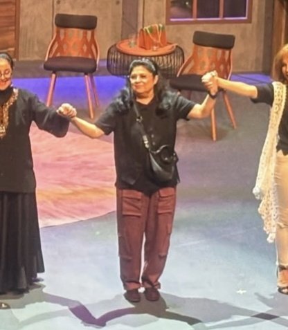 Al fin el público tomó fotito para verlaaaaa 🥹🥹💗💗