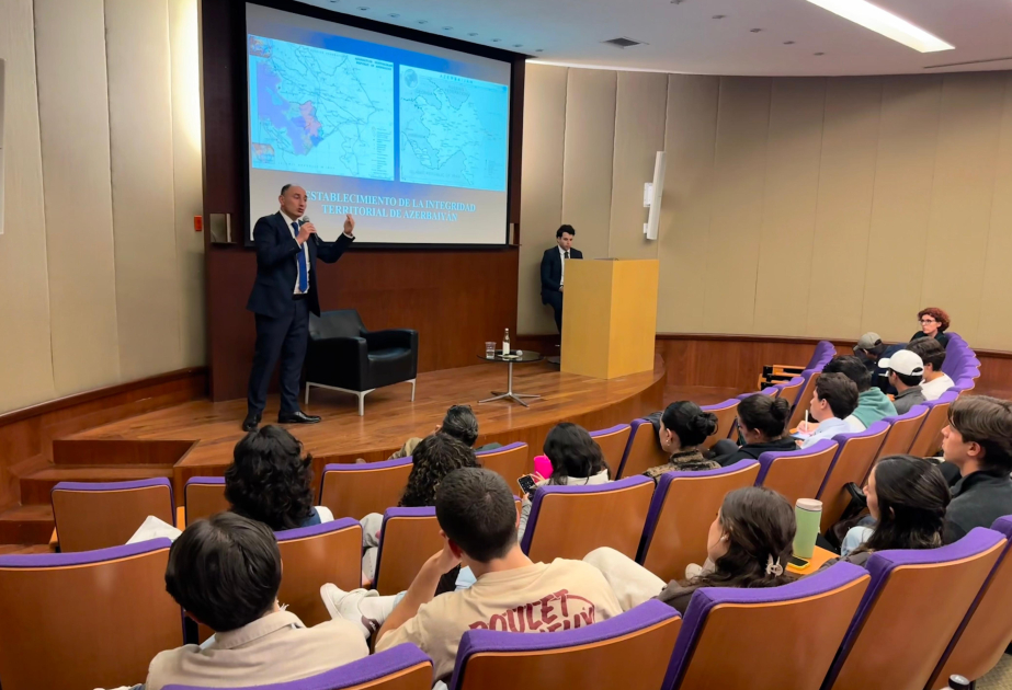 Éxitos de la diplomacia azerbaiyana fueron destacados en conferencia en México azertag.az/es/xeber/exito…