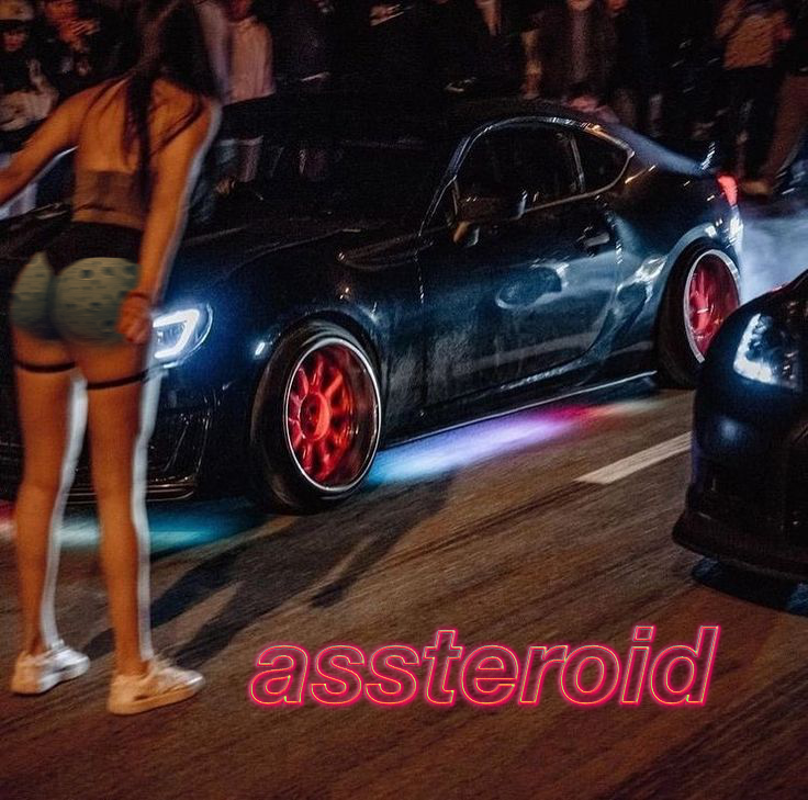 Assteroid meme image from Jupiter thread reply