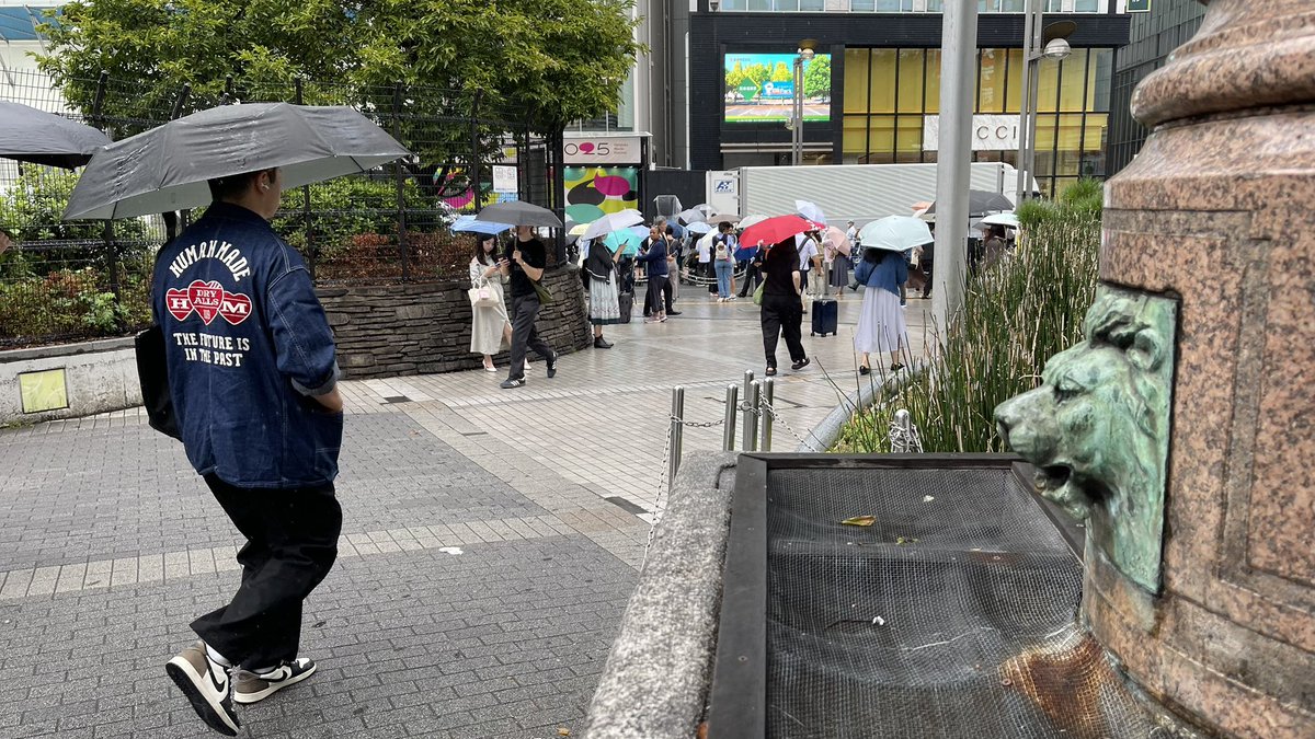 ロマンスカーに乗って大都会にやってきました🚅
果たしてあの人と会えるのか…🐮💦
