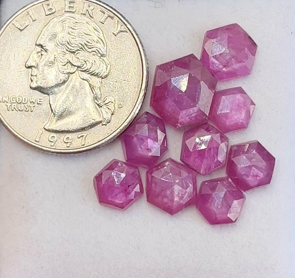 topgemstonehub's tweet image. Sheen Pink Sapphire Magic ✨
9 Pcs Rose Cut Hexagon Lot (11.5–7.5mm) — Natural beauty in every facet 💕 Perfect for fine jewelry and gemstone collectors 💎

SHOP NOW : topgemstonehub.etsy.com/listing/436814…

#PinkSapphire #SapphireGemstones #RoseCut #GemstoneLot #LooseGemstones #NaturalGemstone
