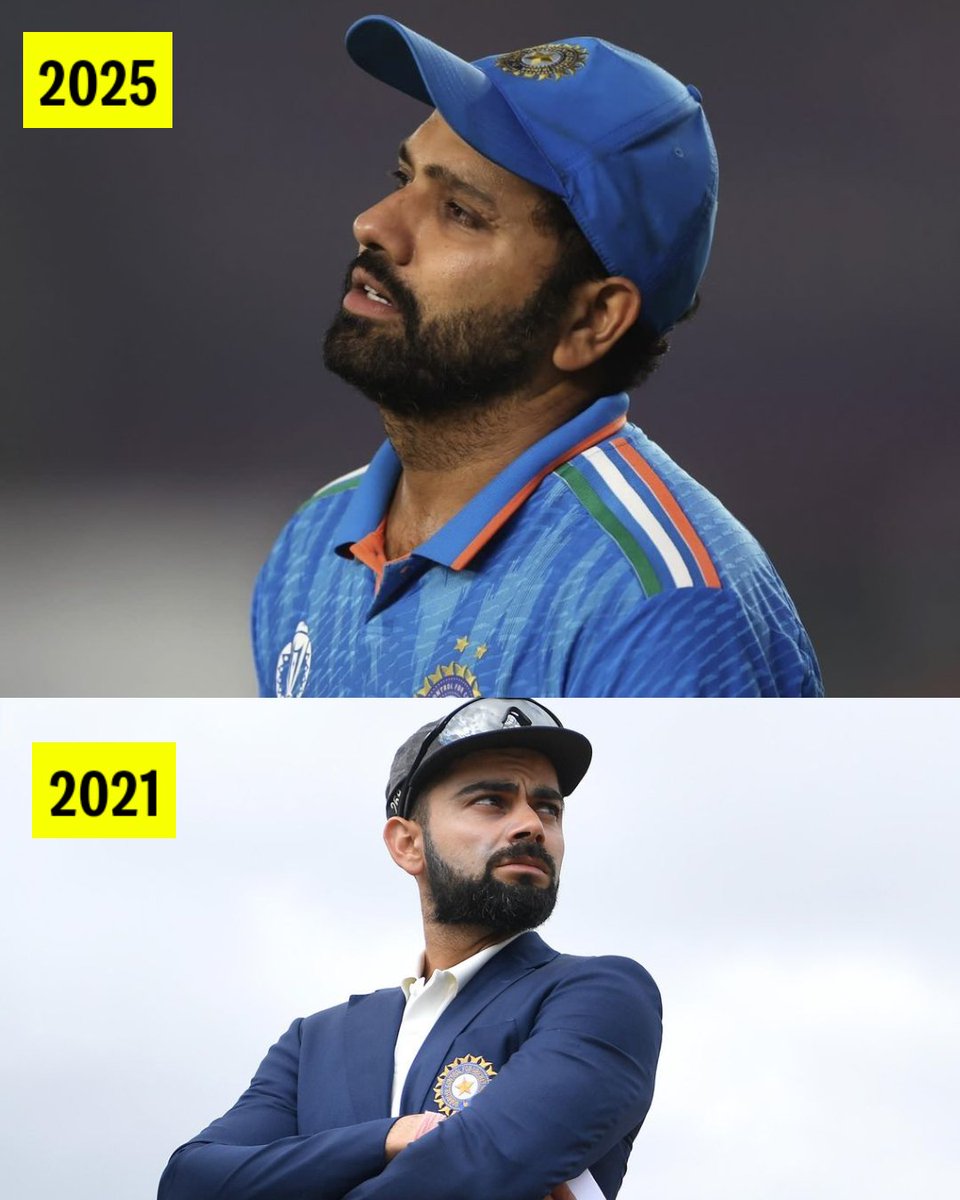 🚨 END OF AN ERA 🚨

What happened with Virat Kohli in 2021, just happened with Rohit Sharma in 2025 😮