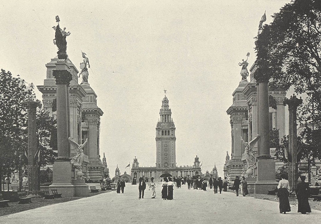 wakenminds's tweet image. Everything in this photograph was only meant to be temporary, and was torn down as soon as the expo ended in 1901.