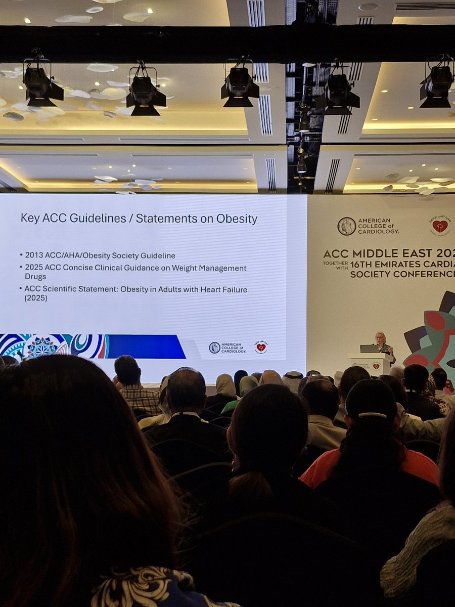 The role of professional societies is crucial for prevention of #obesity and heart failure as it's consequence. Great talk by Dr. Cathleen Biga
#medtweet <a href="/ACCinTouch/">American College of Cardiology</a>