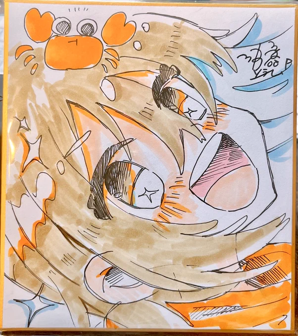 色紙です!! 明日のアニケットで販売します!!ゲットしにきてー!! (まだ増えるかも。) #indie_aniket