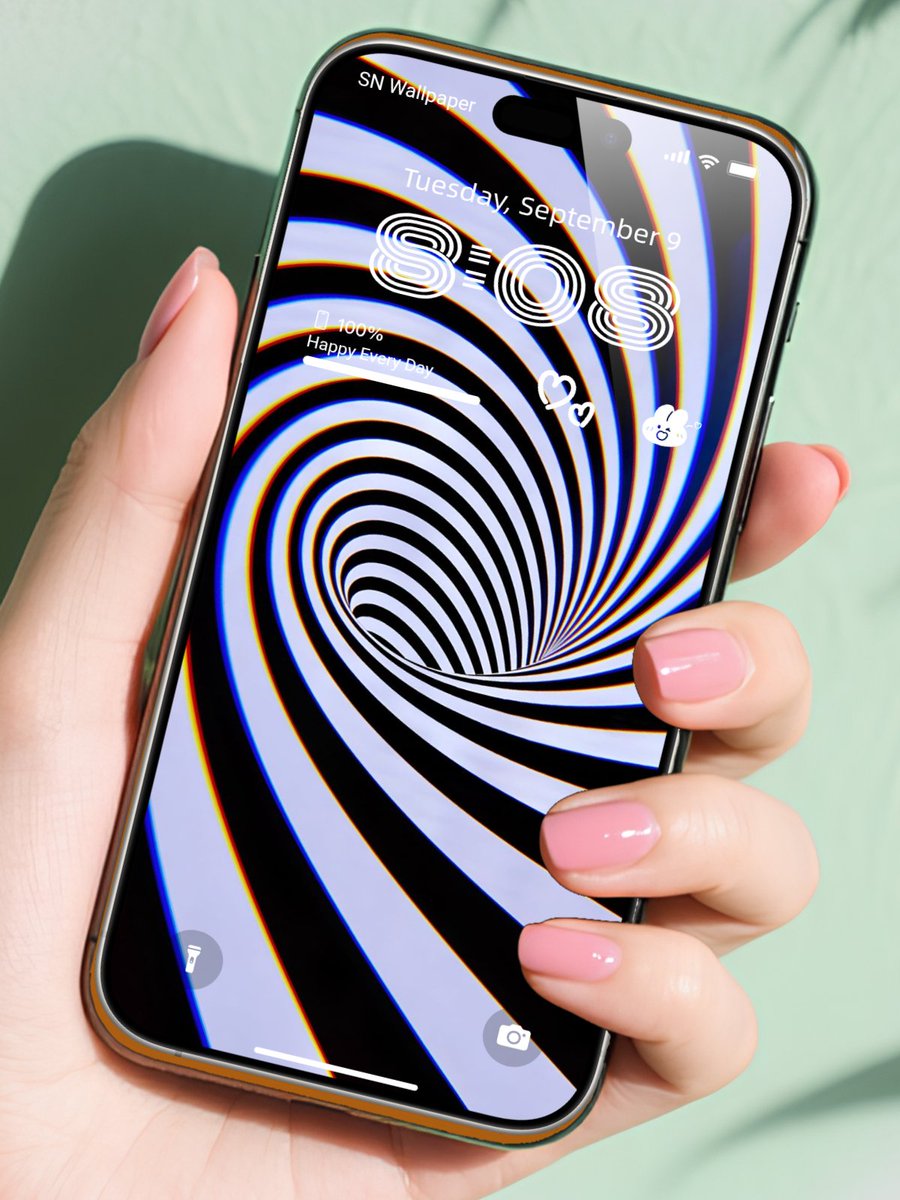 SnWalpaper4K's tweet image. Lost in the mesmerizing spiral.
  #wallpapers #iOS