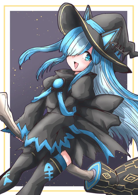 今日の日課はふぁんてぃあぷらんから魔女っ娘猫使ビィちゃんです