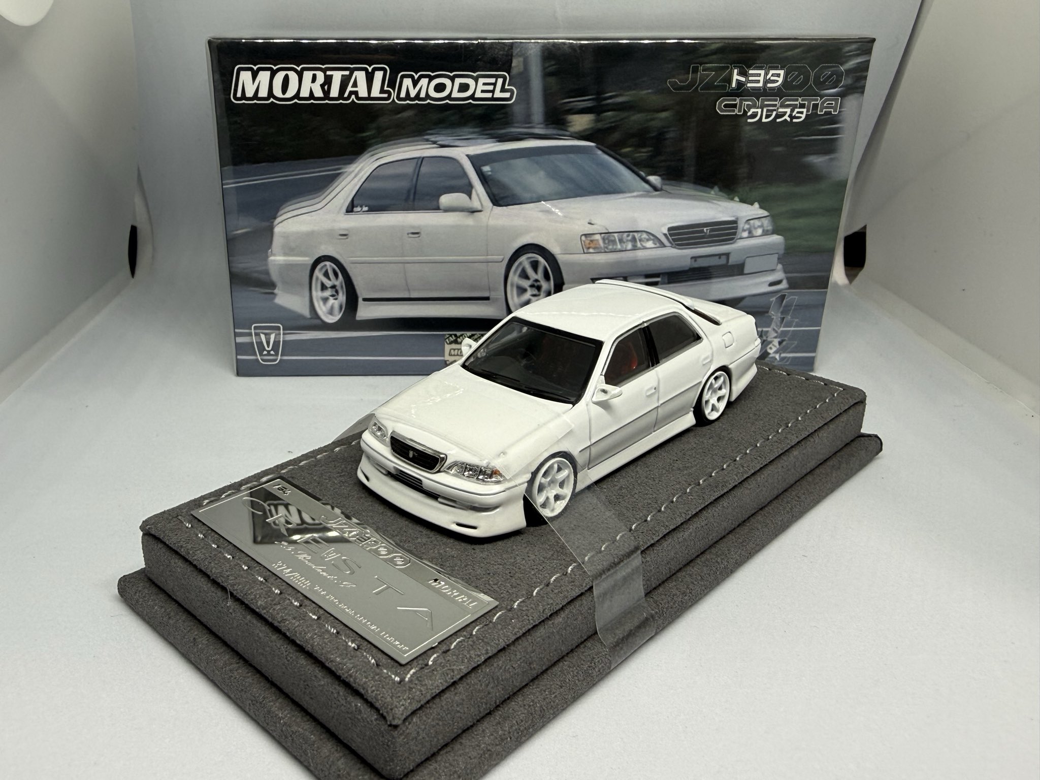 Mortal Model JZX Cresta ホワイト 限定版 限定品】1/64 JZX100 トヨタ