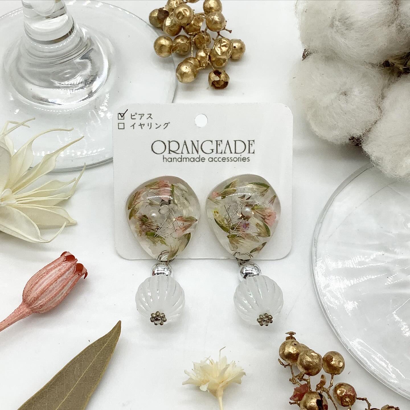 fechule(フェチュレ)ハンドメイドアクセサリー&ドライフラワー