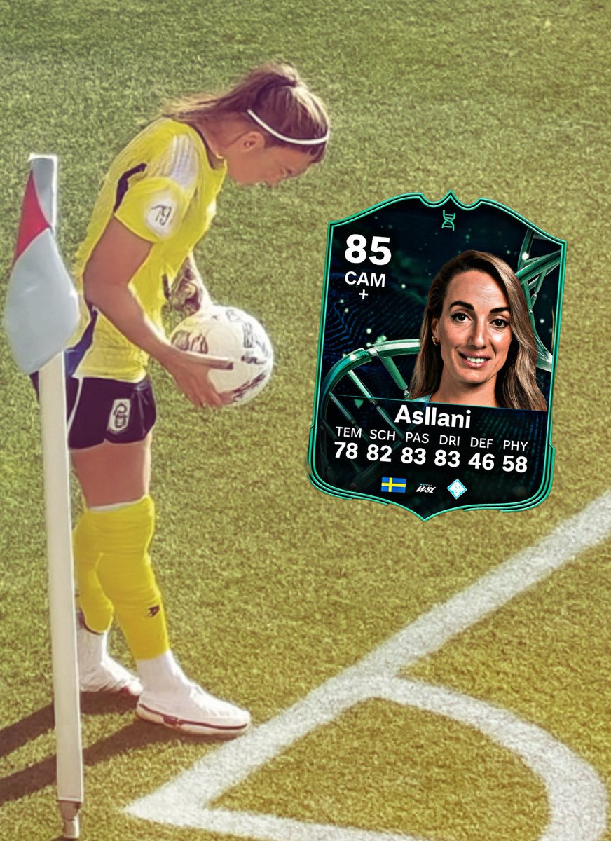Swedish GOATY 🫶🏼🔥🇸🇪

#asllani #EAFC26 #Sweden #GOAT