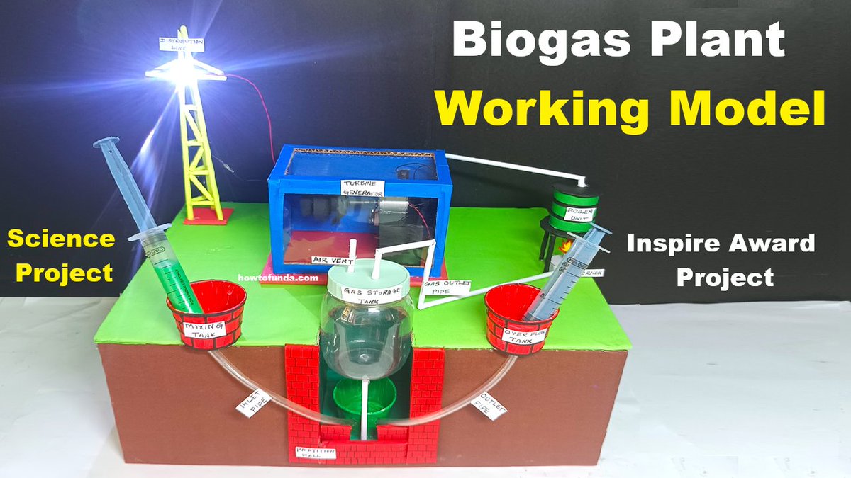 howtofunda's tweet image. biogas plant working model for science project exhibition - diy - electricity generator - renewable energy - howtofunda
#biogas #biogasplant #workingmodel #workingproject #sciencefairproject #scienceproject #diyproject #howtofunda
youtu.be/UXe7S3jrwOo