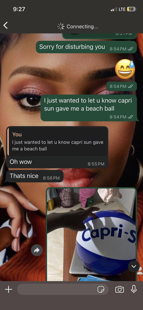 blaqmed's tweet photo. Special thanks to @caprisunmeme for our beach ball, we are super excited and we are spreading the gospel already… Ademola is super grateful… We love the orange flavour… https://t.co/AGQvzBoaQe