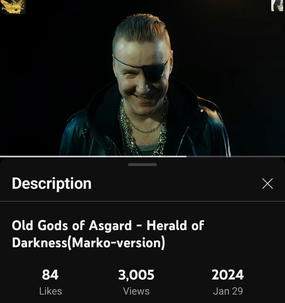 AnnaJarvi08's tweet photo. I can finally boast that my #HeraldofDarkness(Marko version) on YouTube has reached 3,000 views!And 84 likes☺️

I remind you that there's also an #oldGodsofAsgard version, but YouTube didn't allow it, so watch it here: https://t.co/clcnJF7JOF^^

#poetsofthefall #remedy #alanwake2 https://t.co/jAi9tBhopA