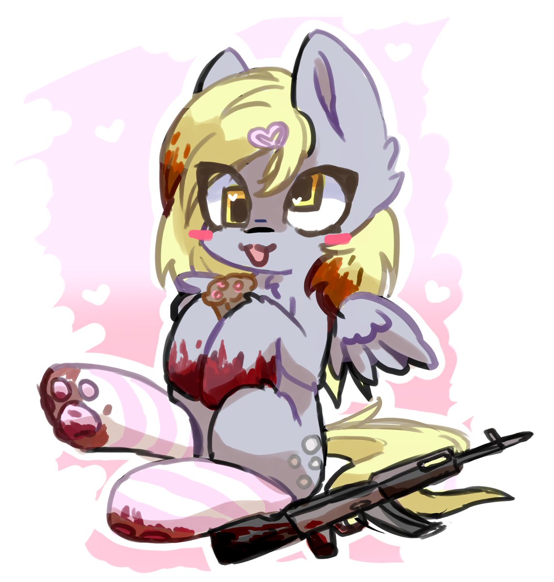 VeyperB's tweet photo. ☆ﾟ.*･｡☆ﾟ.*･｡ﾟ☆ﾟ.*･｡ﾟ(๑°꒵°๑)･*♡

#mlp #Derpy #pony #kawaii https://t.co/si7MYUeYjO