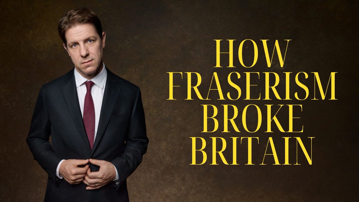 JLYucel's tweet image. 🧵 How Fraserism Broke Britain

Fraserism (noun) is the soft establishment creed that imports people, exports industry - and applauds itself while living standards stall.

It swaps numbers for narratives. This is the story of how it broke Britain.