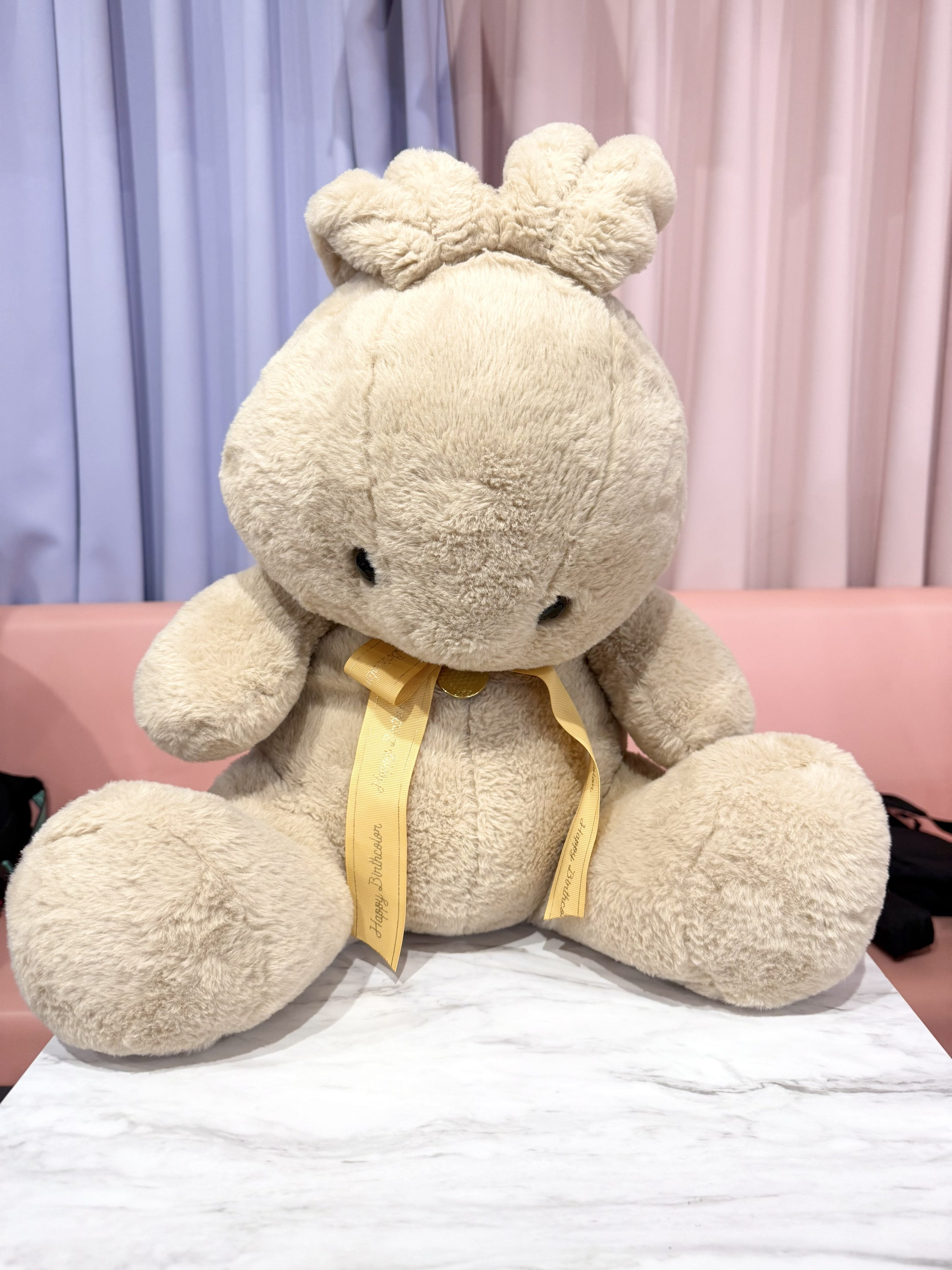 ♡大きなくまさんとうさぎさんのこどもの日♡シーグラスアート こいのぼり 柏餅 Fluffy is Cute after all やっぱりふわふわは、可愛い