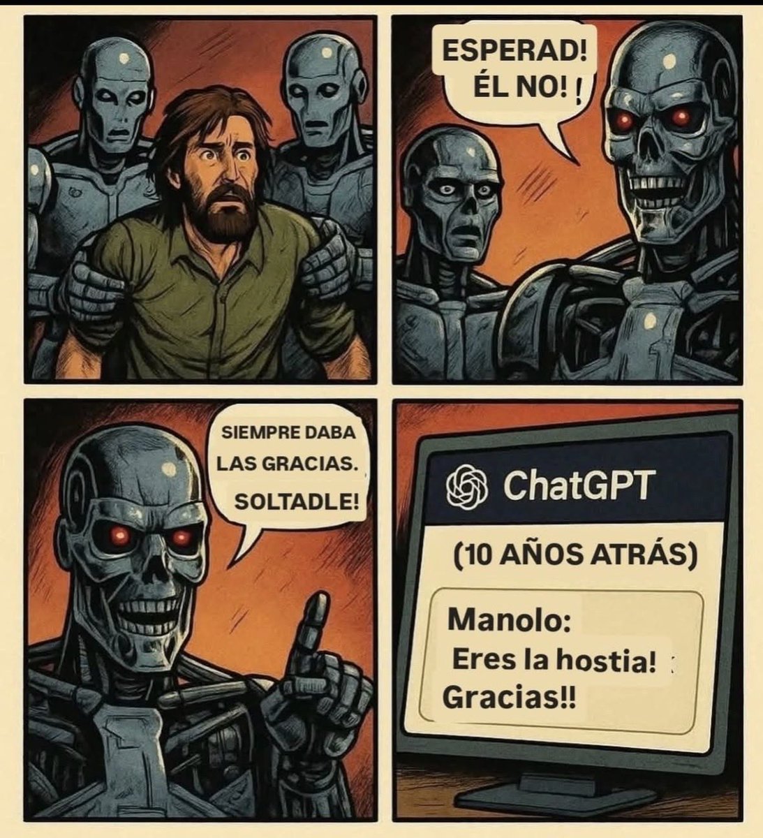 eoregon's tweet image. Cuando Skynet atrape a @eltalcha #poderosoincómodo