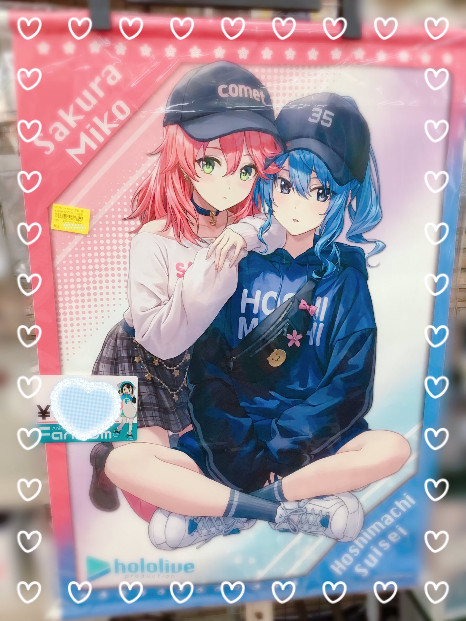 こ*む様 miComet モーリーオンライン タペストリー　3種セット miComet モーリーオンライン タペストリー 3種セット ホロライブ