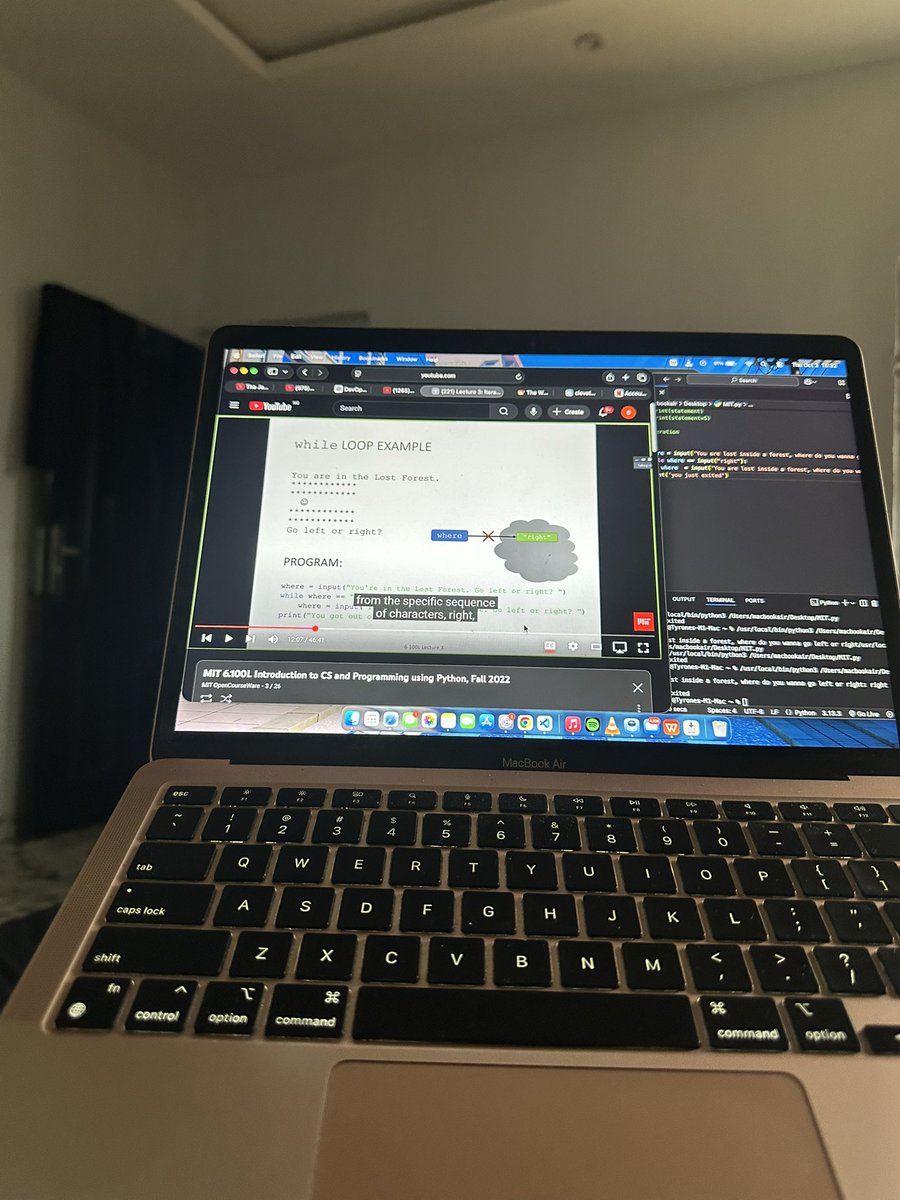 imperialtyrone's tweet image. Day 4 and 5 of #Python #100DaysOfCode #compsci #CodingJourney