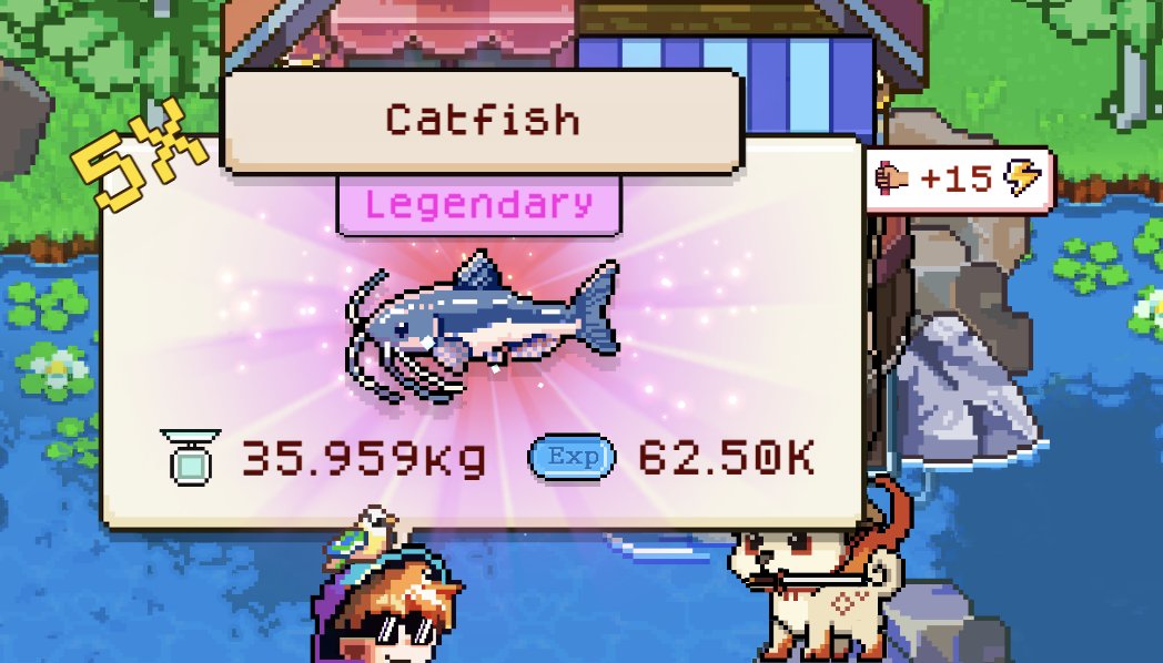 took a break from games! 

Back in <a href="/FishingFrenzyCo/">Fishing Frenzy</a> starting the day with some legendary fish + energy rebate

Join me here: fishingfrenzy.co/?code=XXANNN