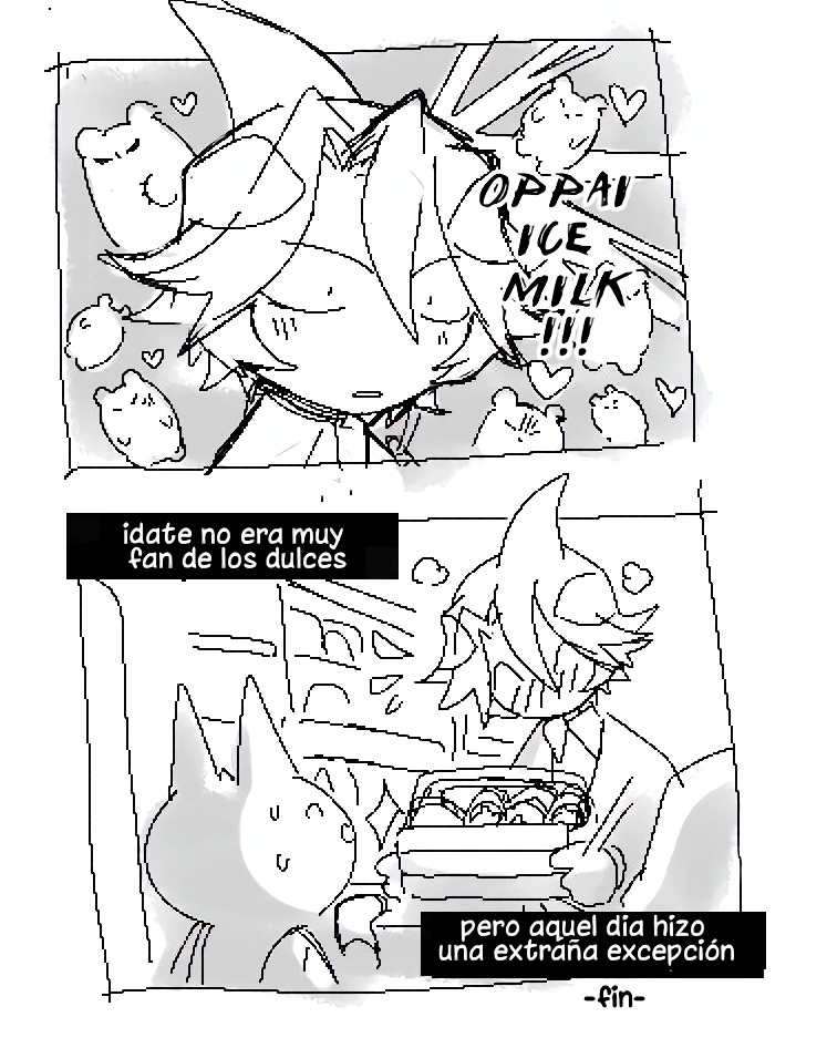 #rocmate #idate #rocma #icescream #funamuseart #funamuseum #okegom LO SABIA!😭😭CLARO QUE A IDATE LE ENCANTARIA 
contexto:El producto en la imagen del  post de funa es un helado de leche con sabor a vainilla llamado "Oppai Ice Milk"(algo asi como "helado de leche de Teta")bro💀💀