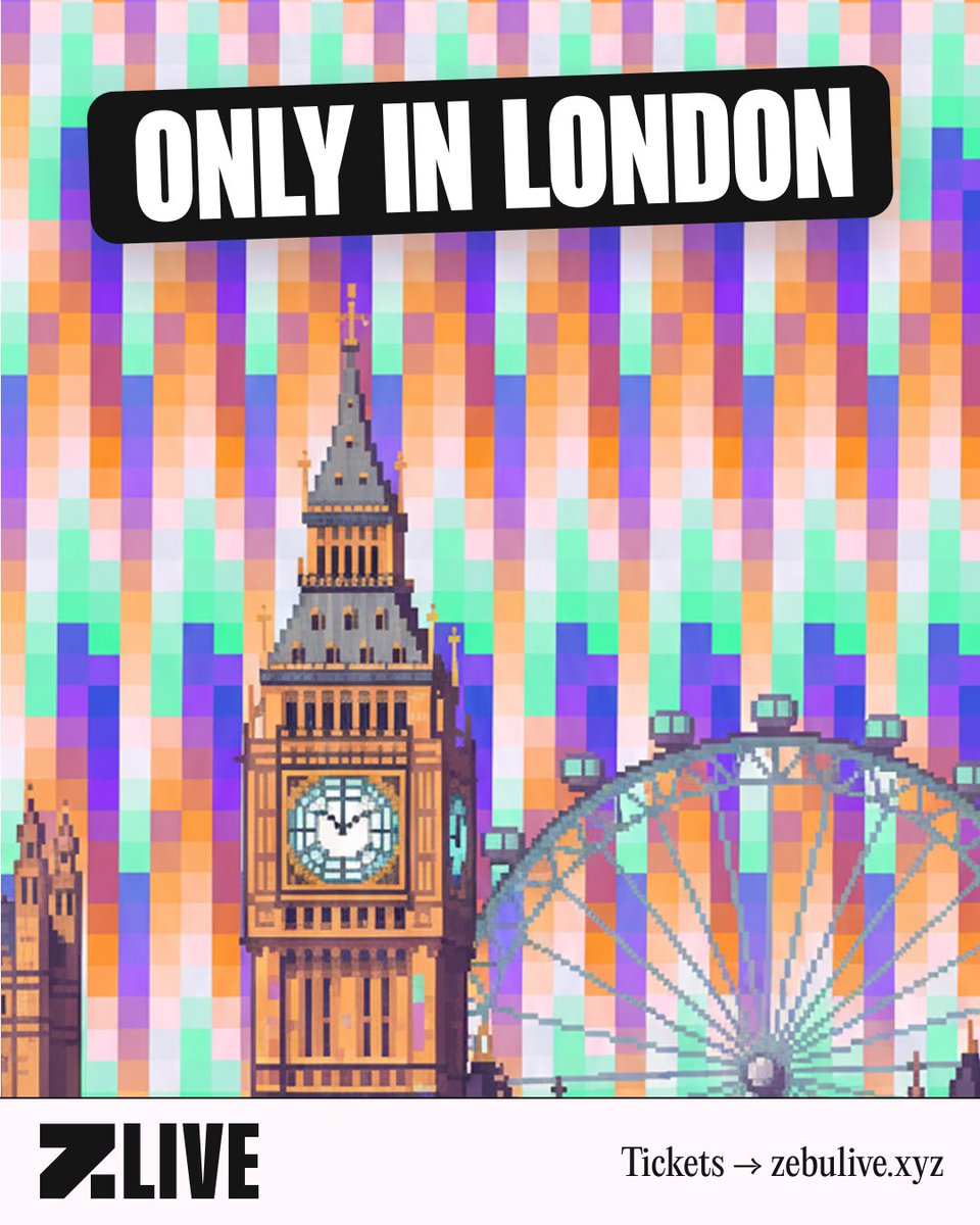 One last ticket giveaway before Zebu Live prices increase, and this one is simple.

1️⃣ Comment ""Zebu Live Is Here🇬🇧""
2️⃣ Tag 3 friends + RT this tweet
3️⃣ Follow <a href="/LondonWeb3Week/">London Web3 Week</a> + @Zebu_Live

We will pick 3x winners each to win a ticket for this October. LFG👇